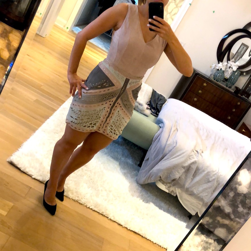 Marciano suede dress